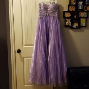 Lavender Prom dress